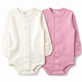 Боди комплект 2 шт интерлок 1205204001