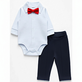 Комплект боди кулирка, штаны интерлок 6085900103