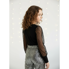 Блузка нарядная кулирка с лайкрой 2020100102