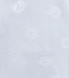 Флис рулон набивка серый эмбо "Мишка"