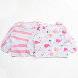 Комплект распашонок интерлок  2 шт  1090202503