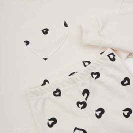 Костюм джемпер футер 2х нитка петля, штаны кашкорсе 8016900108