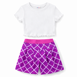 Комплект топ лапша, шорты кулирка 7659900102