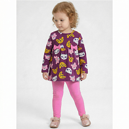 Комплект джемпер интерлок и лосины кулирка 7629900404