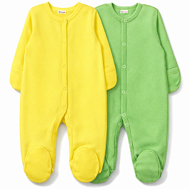 Комплект комбинезонов 2 шт интерлок 1203205802