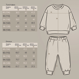 Костюм футер 3х нитка петля  8010330109