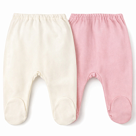 Ползунки комплект 2 шт футер 2х нитка начёс 0693300101