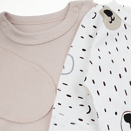 Распашонка интерлок  комплект 2 шт 1090202601