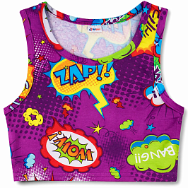 Кроп-топ кулирка лайкра 1610100303