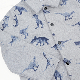 Рубашка футер 2х нитка начёс  0497310408