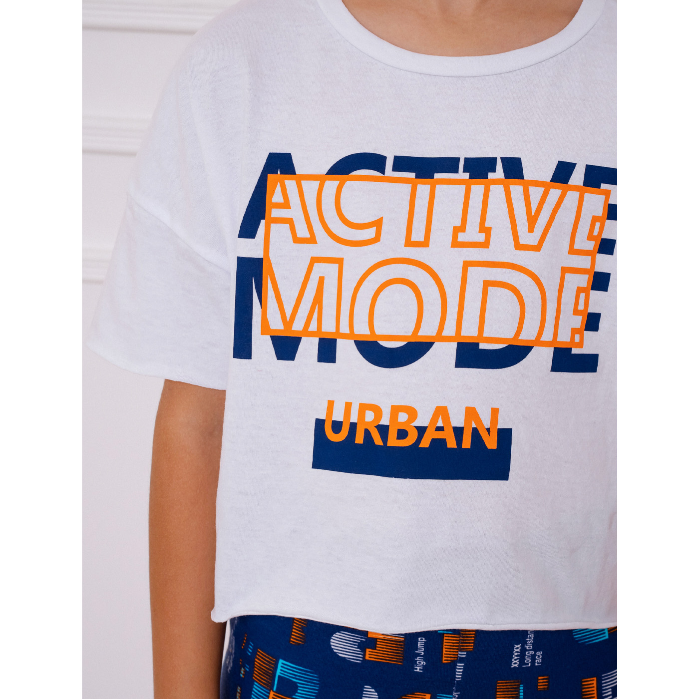 Комплект футболка кулирка, лосины кулирка с лайкрой 7032100103 Комплект футболка кулирка, лосины кулирка с лайкрой 7032100103