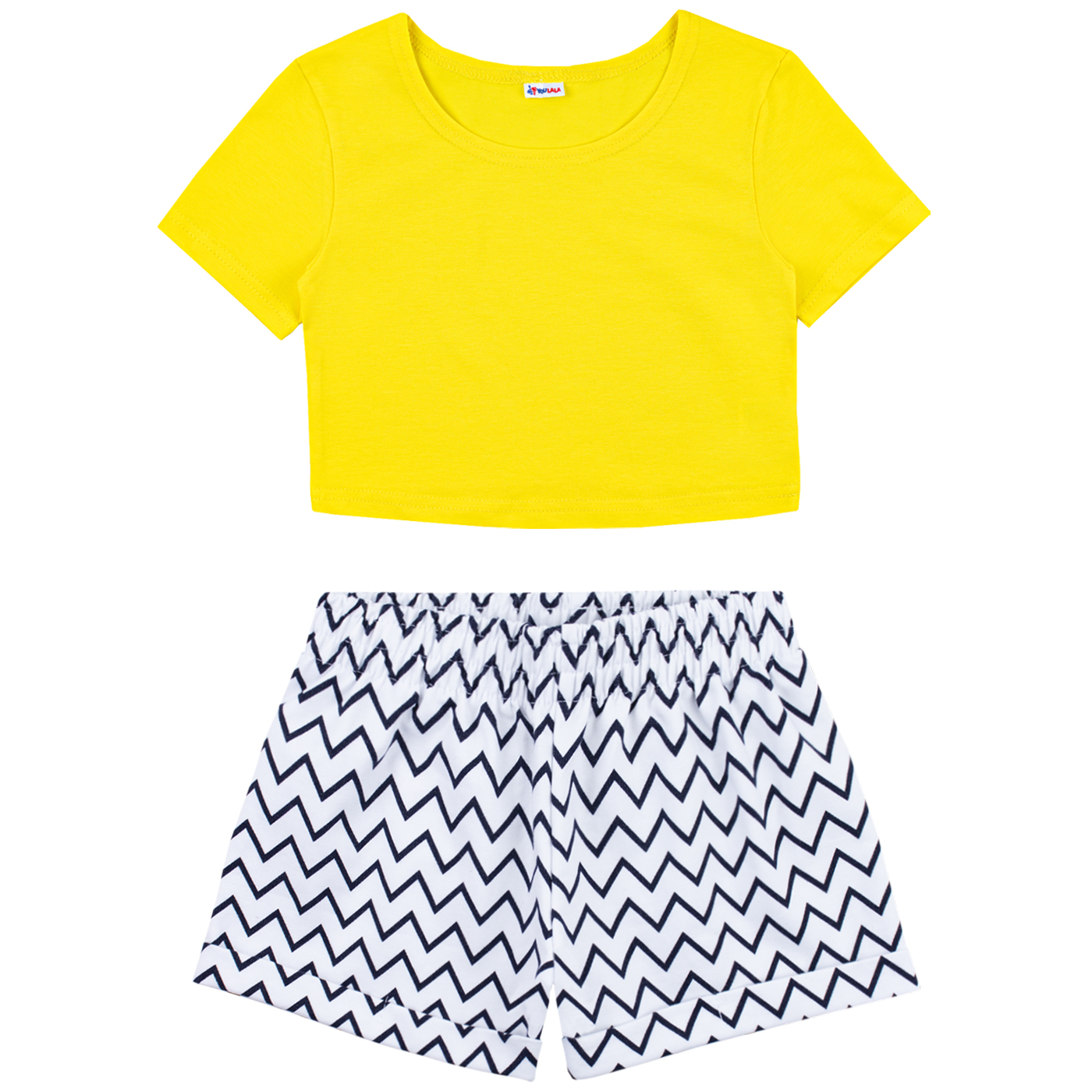 Комплект топ кулирка лайкра, шорты интерлок 7028900101 Комплект топ кулирка лайкра, шорты интерлок 7028900101