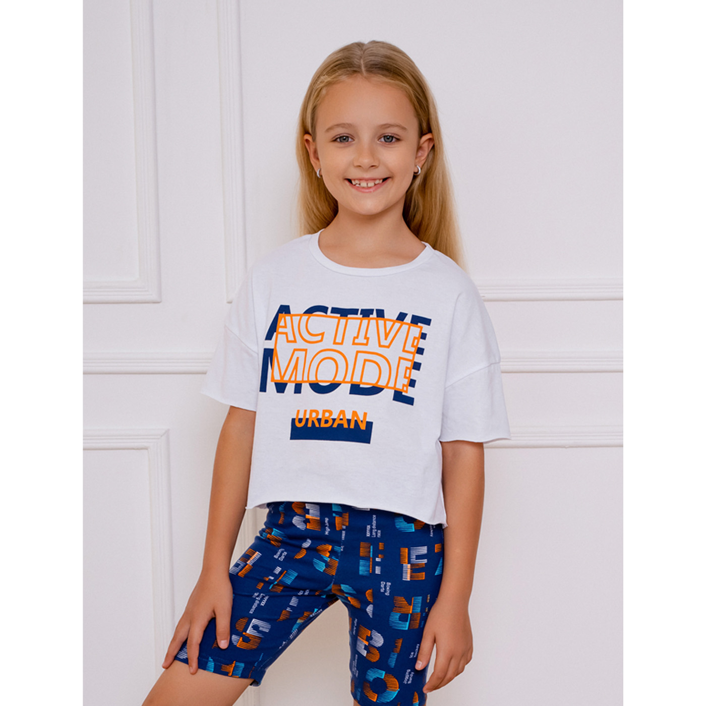 Комплект футболка кулирка, лосины кулирка с лайкрой 7032100103 Комплект футболка кулирка, лосины кулирка с лайкрой 7032100103