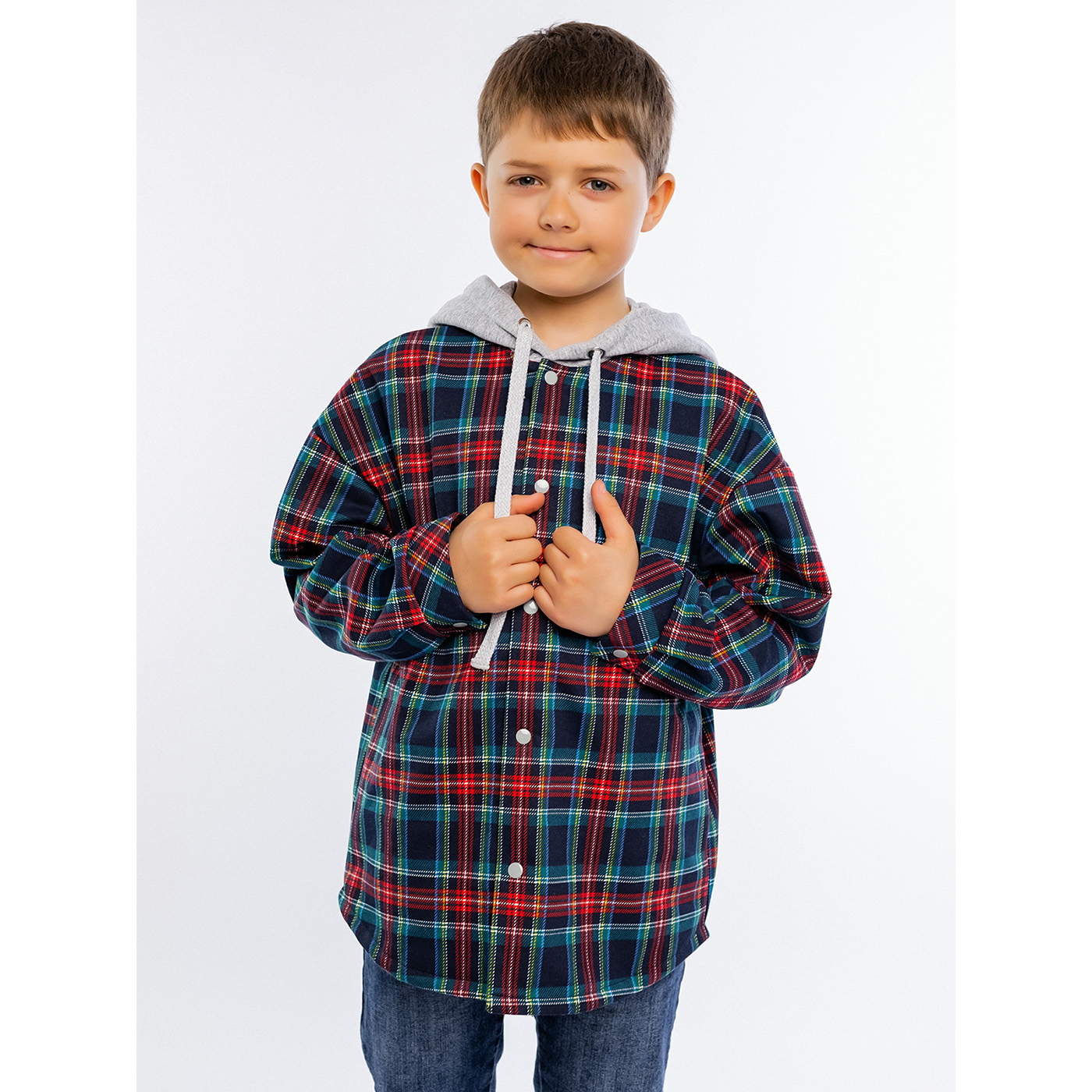 Рубашка футер 2х нитка начёс 1570310105 Рубашка футер 2х нитка начёс 1570310105