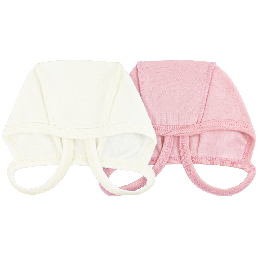 Чепчик комплект 2 шт футер 0775300102 Чепчик комплект 2 шт футер 0775300102