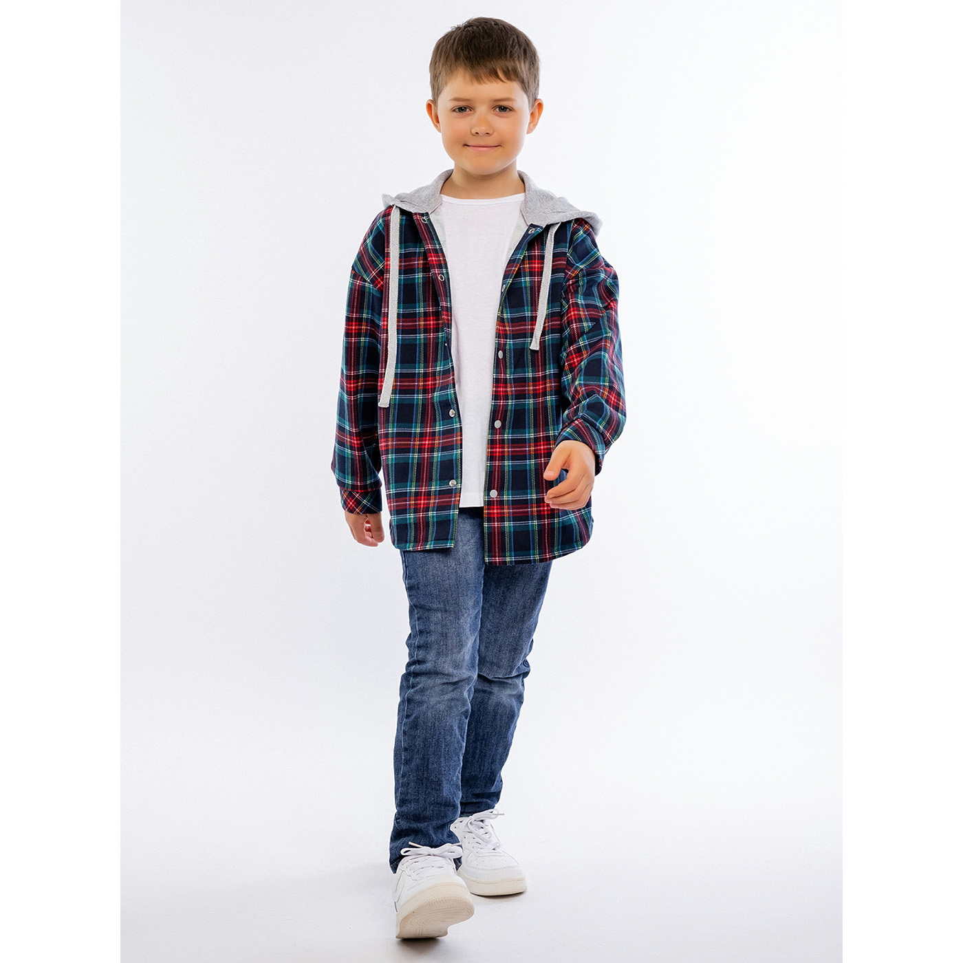 Рубашка футер 2х нитка начёс 1570310105 Рубашка футер 2х нитка начёс 1570310105