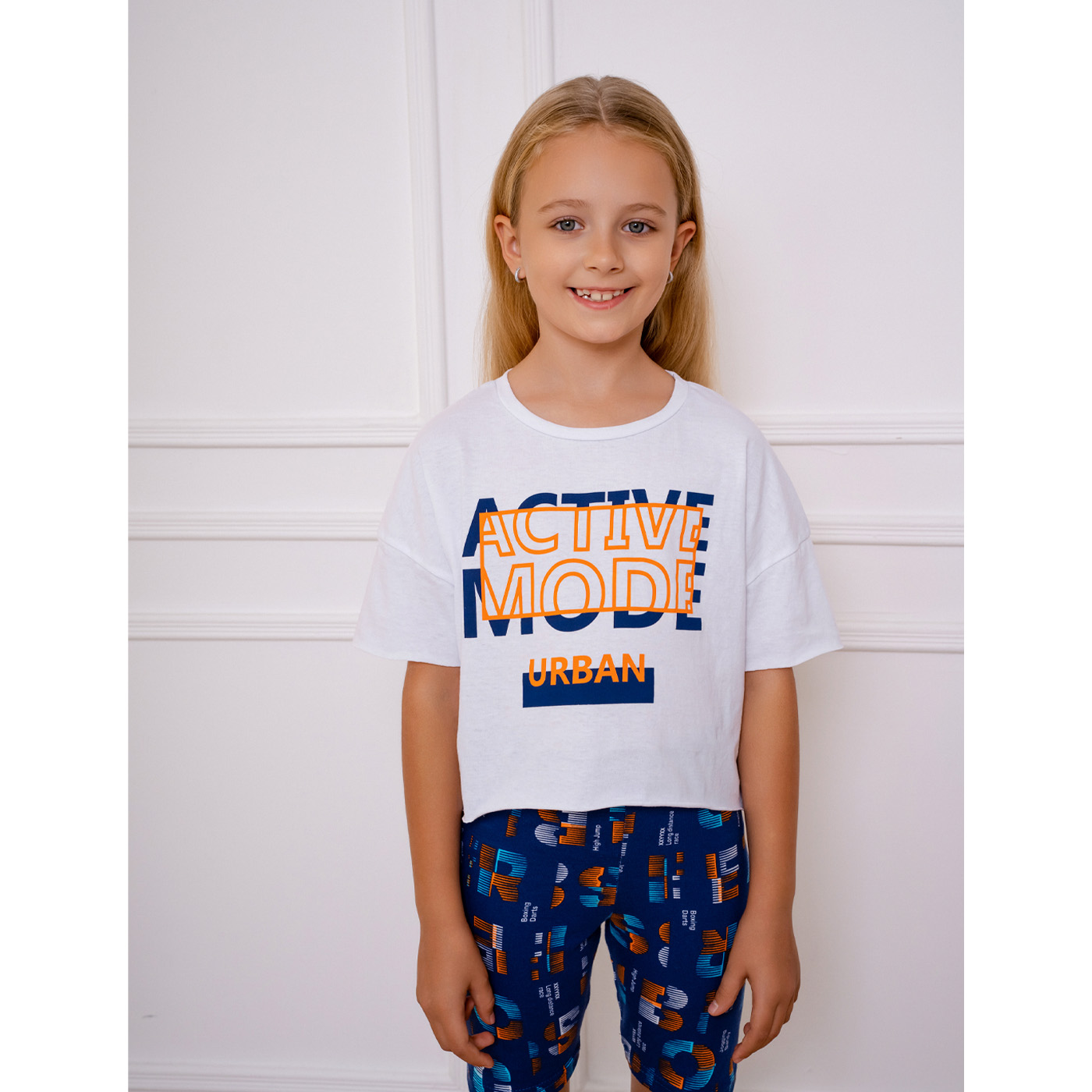 Комплект футболка кулирка, лосины кулирка с лайкрой 7032100103 Комплект футболка кулирка, лосины кулирка с лайкрой 7032100103