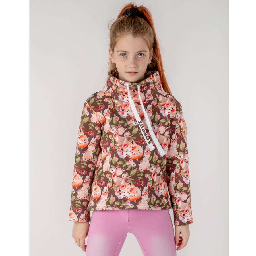 Толстовка футер 3х нитка начёс  1258300103 Толстовка футер 3х нитка начёс  1258300103