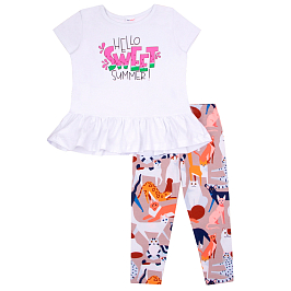 Комплект футболка кулирка, лосины кулирка с лайкрой 7063100306