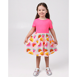 Платье кашкорсе неон, кулирка 1974900104