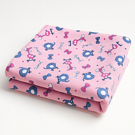 Пелёнка футер 2х нитка начес 100*90см 1454310302