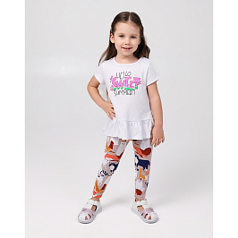 Комплект футболка кулирка, лосины кулирка с лайкрой 7063100306