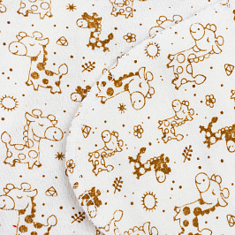 Распашонка футер 2х нитка начес 0891300103