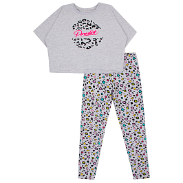 Комплект футболка кулирка , лосины кулирка лайкра  7045100105