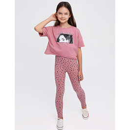 Комплект футболка кулирка,лосины кулирка с лайкрой 7045100107