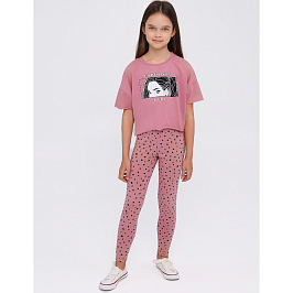 Комплект футболка кулирка,лосины кулирка с лайкрой 7045100107