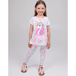 Комплект футболка кулирка, лосины кулирка с лайкрой 7620100501