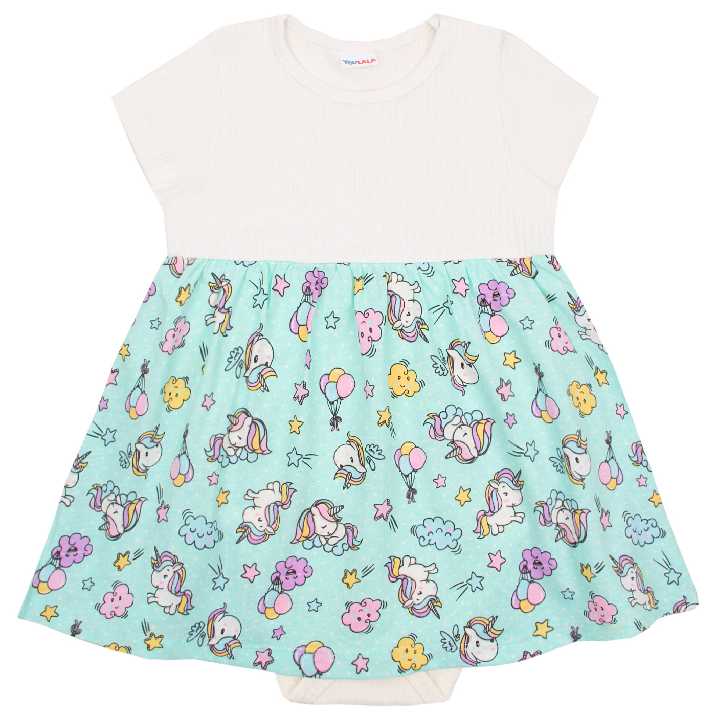 Боди-платье кулирка  1772900109 Боди-платье кулирка  1772900109