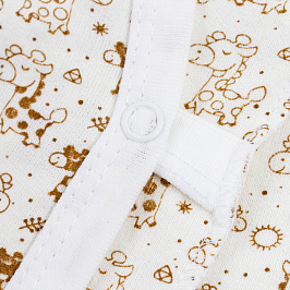 Распашонка футер 2х нитка начес 0891300103