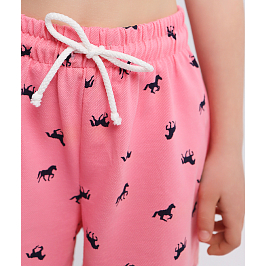 Комплект топ рибана, шорты пике 7784900101