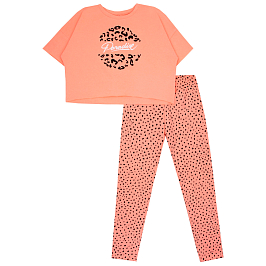 Комплект футболка кулирка , лосины кулирка лайкра  7045100106