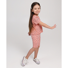 Комплект футболка кулирка , велосипедки кулирка с лайкрой 7946100101