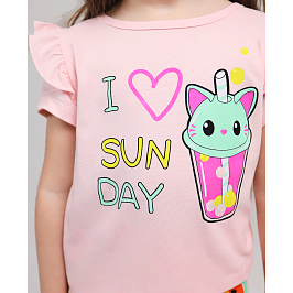 Комплект футболка кулирка , велосипедки кулирка с лайкрой 7825100104