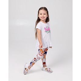 Комплект футболка кулирка, лосины кулирка с лайкрой 7063100306