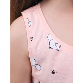 Комплект топ кулирка , велосипедки кулирка с лайкрой 7072100302