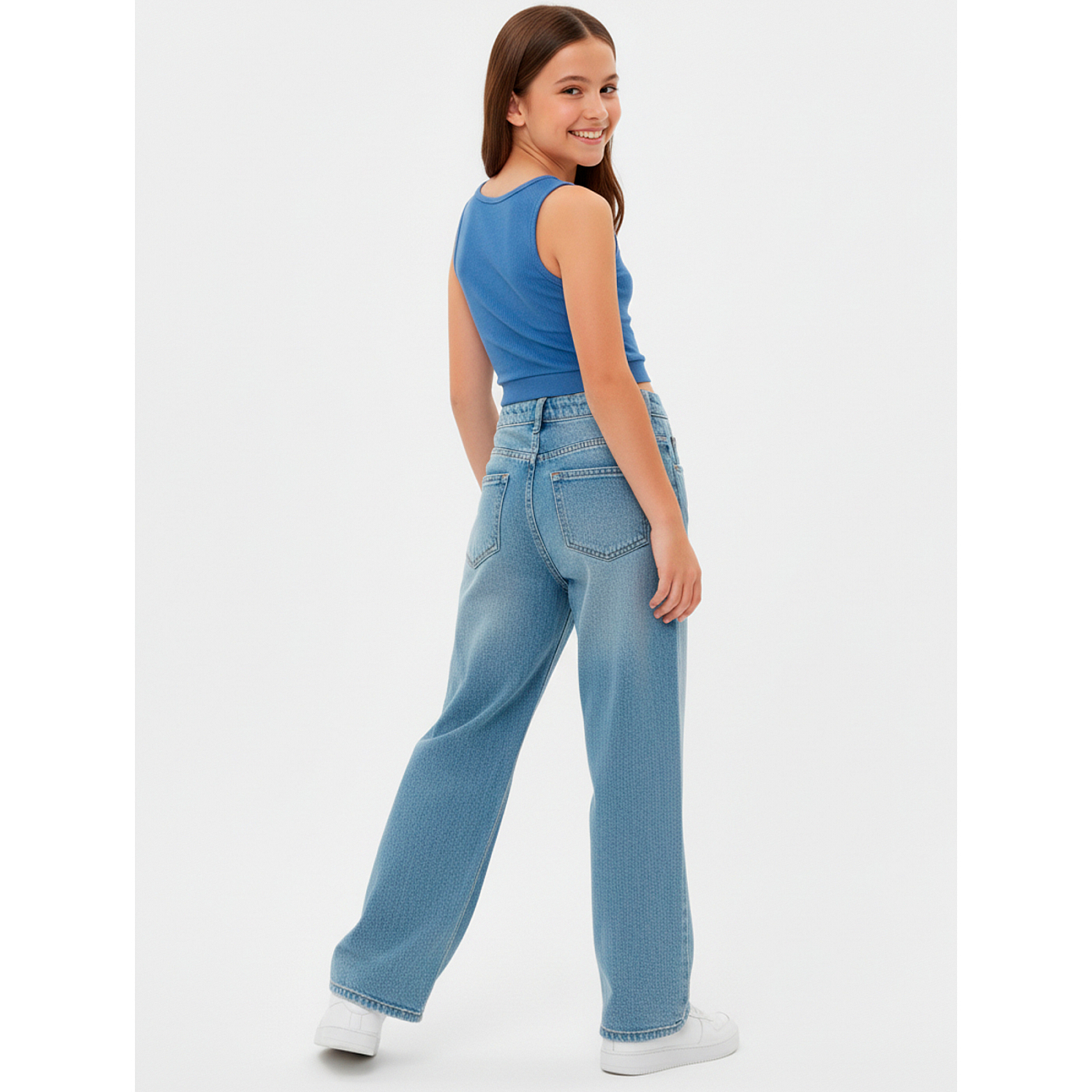 Майка кроп-топ лапша 1489700106 Майка кроп-топ лапша 1489700106