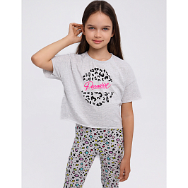 Комплект футболка кулирка , лосины кулирка лайкра  7045100105