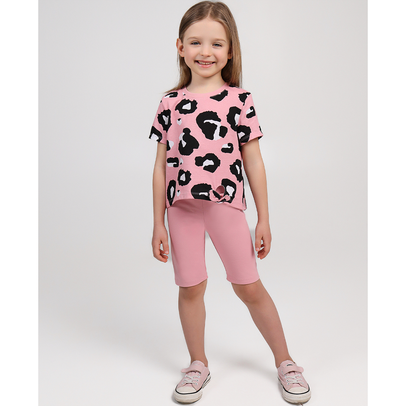 Комплект футболка кулирка , велосипедки кулирка с лайкрой 7946100303 Комплект футболка кулирка , велосипедки кулирка с лайкрой 7946100303