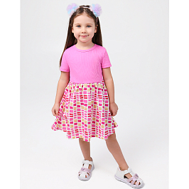 Платье кашкорсе неон, кулирка 1974900103