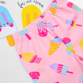 Комплект футболка кулирка, велосипедки кулирка с лайкрой 7003100303