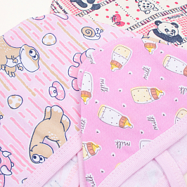 Чепчик 3 шт футер 2х нитка начёс 0007310101