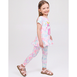 Комплект футболка кулирка, лосины кулирка с лайкрой 7620100501